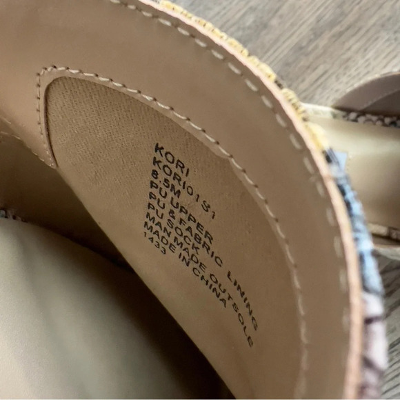 Steve Madden Mules Kori Multi Snake size 8.5 - Picture 7 of 9